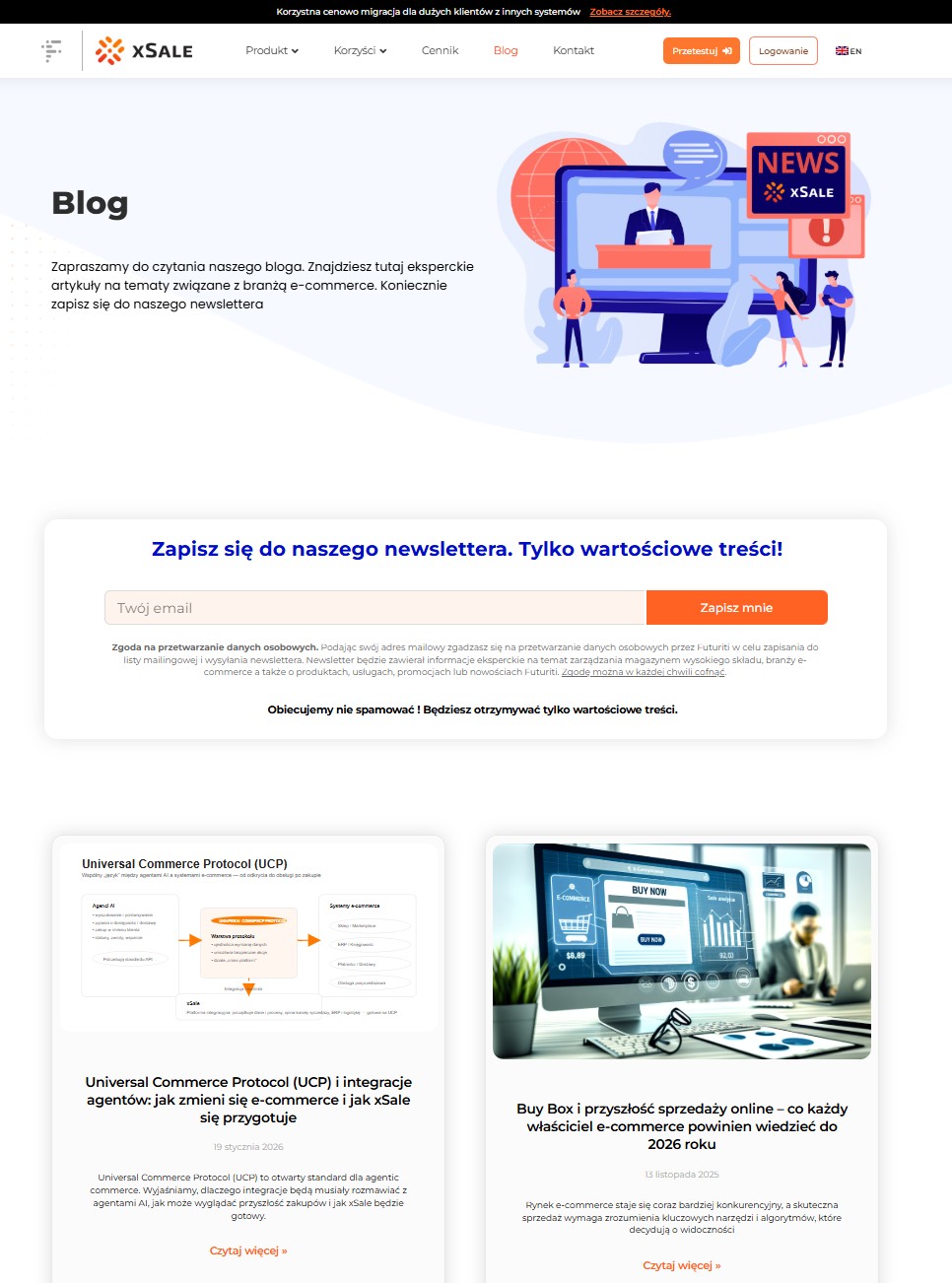 Blog xSale